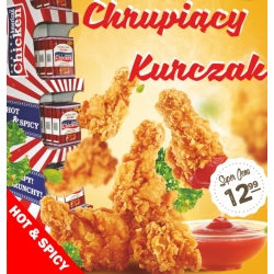 Panier American Chicken - Hot & Spicy 10 sztuk rabat 20% !